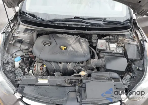 2013 Hyundai Elantra Gls/Limited from USA, damaged, VIN 5NPDH4AE4DH154554